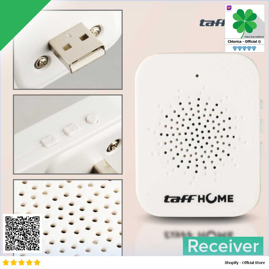 TaffHOME Bel Rumah Smart Doorbell Wireless Video HD Talkback X9