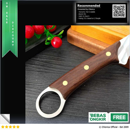 XXCC Pisau Dapur Daging Serbaguna Forged Hammer with Leather Cover XXCC 1