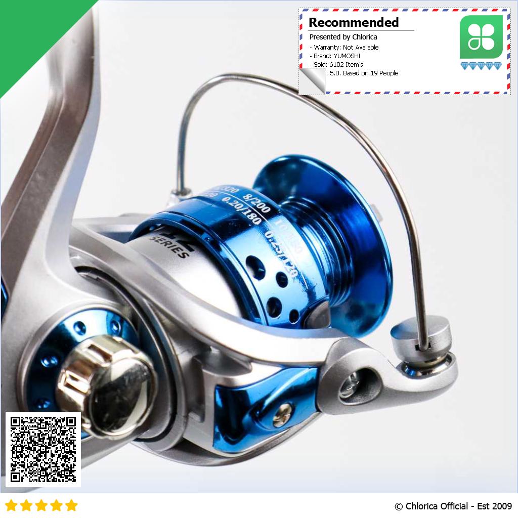 YUMOSHI Reel Pancing Spinning Fishing Reel 5.5 1 Gear Ratio