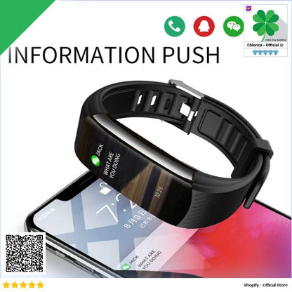 SKMEI Smartwatch Sport Heart Rate Thermometer for Android iOS C6T