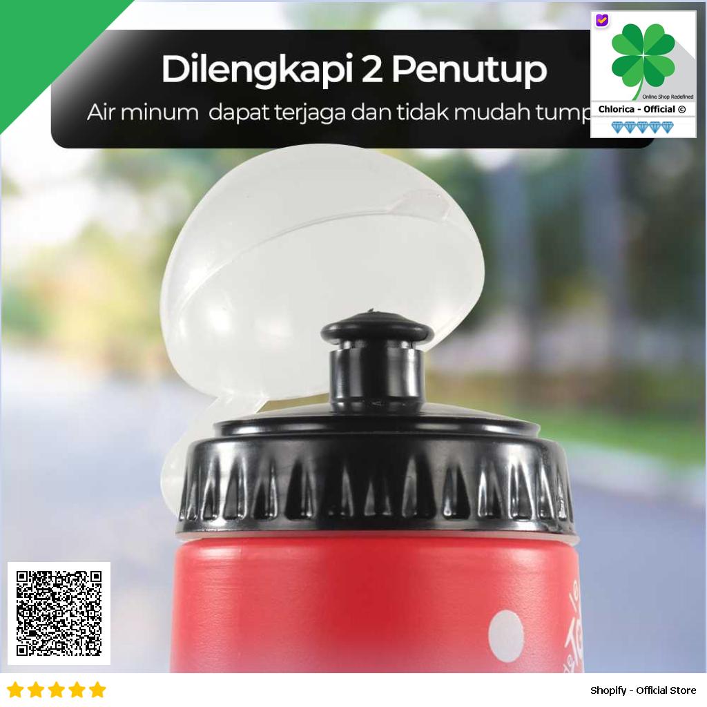 TaffSPORT Discovery Botol Minum Sepeda Olahraga with Dust Cover 650ml 3026