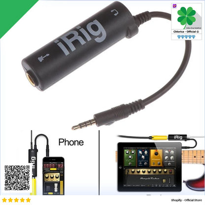 iRig AmpliTube Gitar Interface Adapter for iPhone iPod Touch iPad IRIG 0003