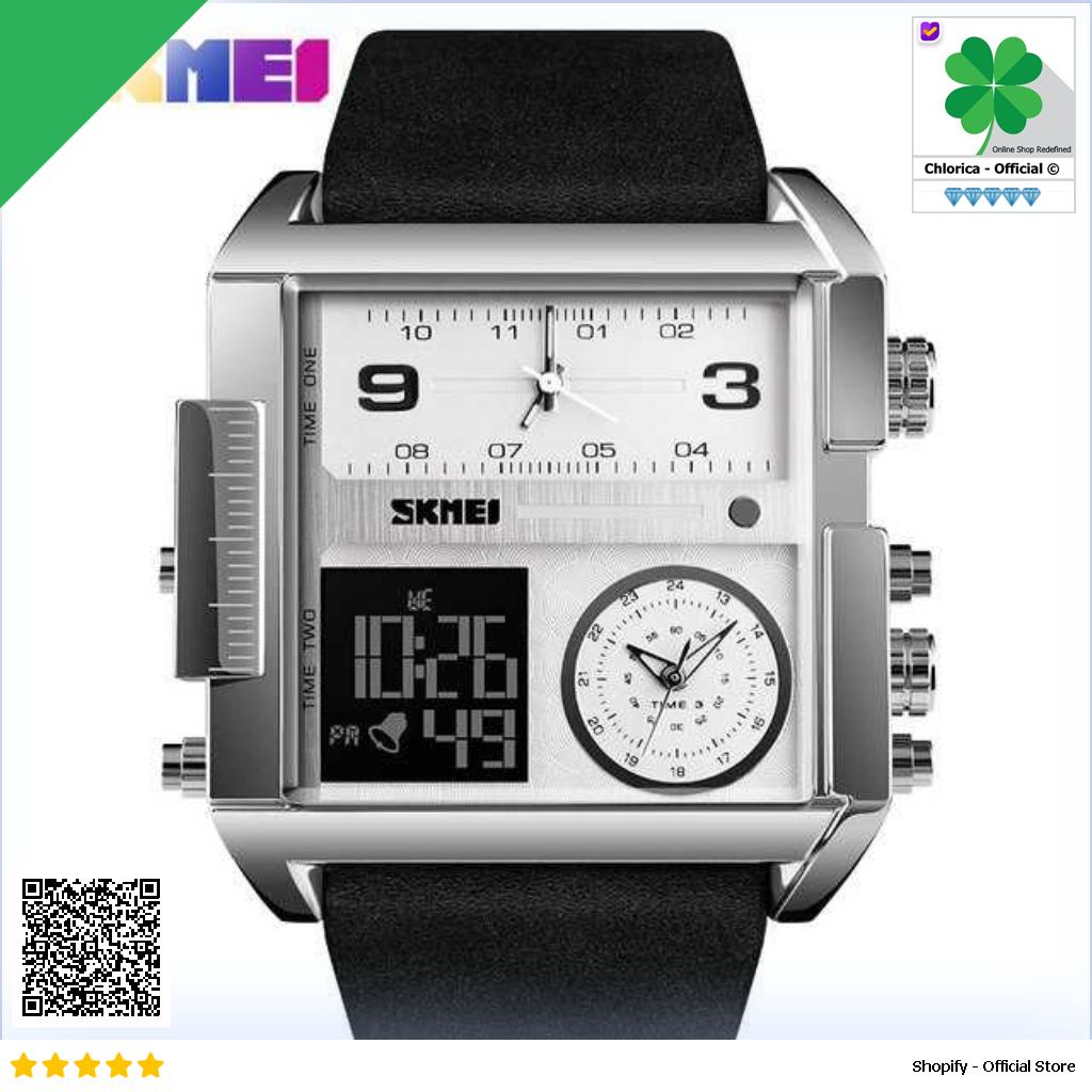 SKMEI Vogue Jam Tangan Digital Analog Pria 1391