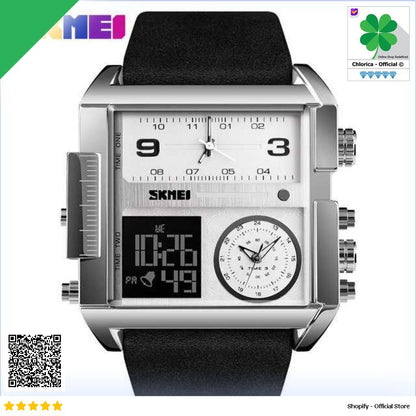 SKMEI Vogue Jam Tangan Digital Analog Pria 1391