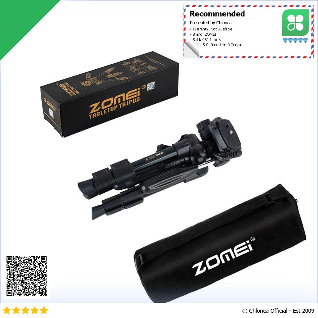 ZOMEI Tripod Mini Kamera Portable with Quick Release Lock 60cm Q100