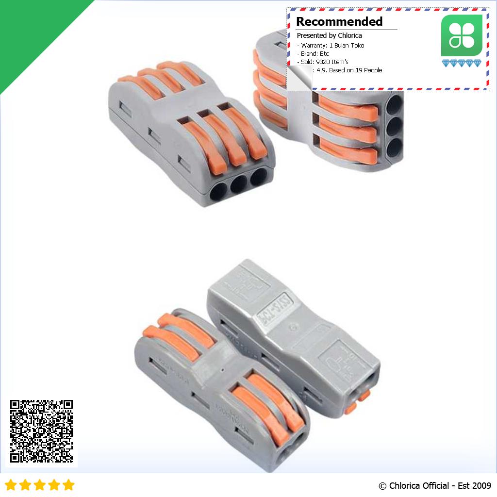 Guillermo Terminal Block Konektor Sambungan Kabel Listrik 1PCS