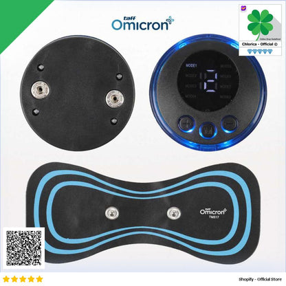 TaffOmicron Alat Pijat Elektrik Tempel EMS Terapi Leher Massager TMS17