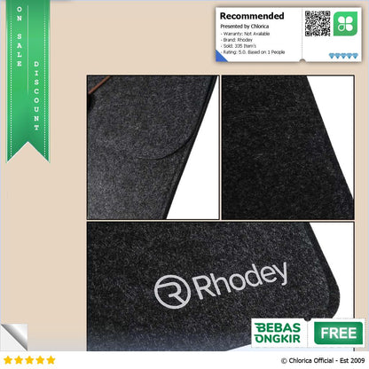 Rhodey Sleeve Case Laptop Tablet Macbook Pro Ultra Thin 2 mm RE214