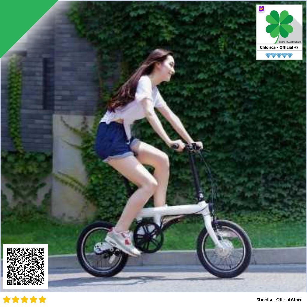 Xiaomi QiCycle EF1 Sepeda Listrik Lipat Moped Smart Bike China Version TDR01Z