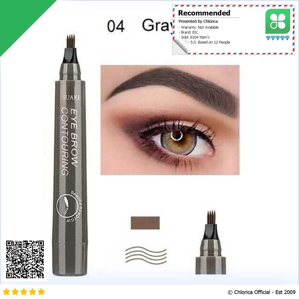 SUAKE Pensil Alis Microblading Eyebrow Tattoo Pen Waterproof Y004