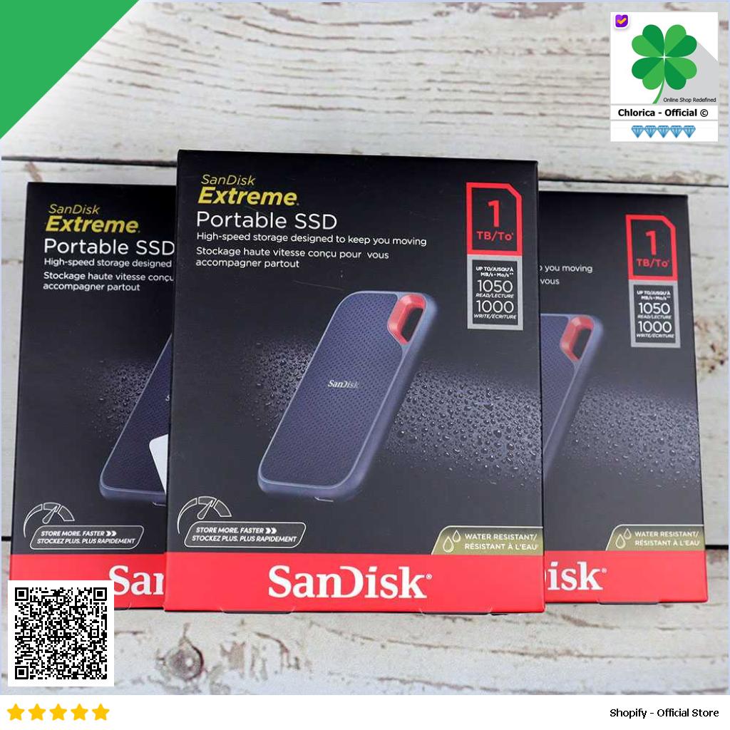 SanDisk Extreme Portable SSD 1050MB s USB Type C 3.2 SDSSDE61