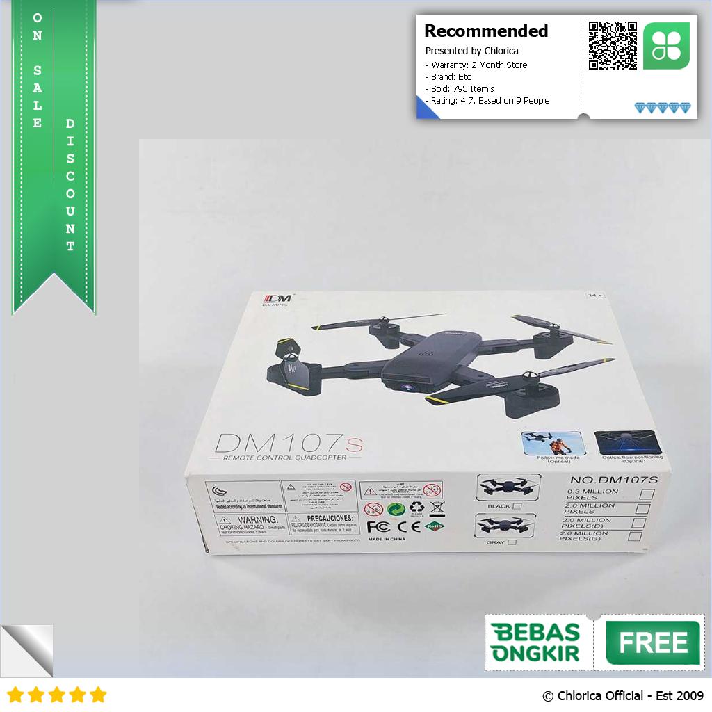 IDM DA MING Quadcopter Drone Selfie WiFi Dual Camera 2MP DM107S