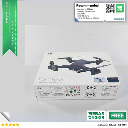 IDM DA MING Quadcopter Drone Selfie WiFi Dual Camera 2MP DM107S