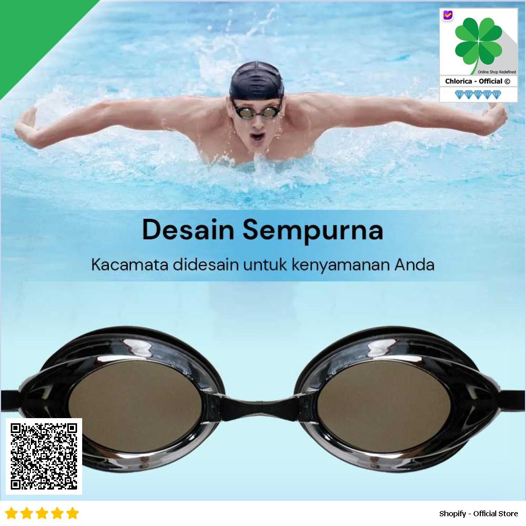 PEISO Kacamata Renang Anti Fog UV Protection MC 900