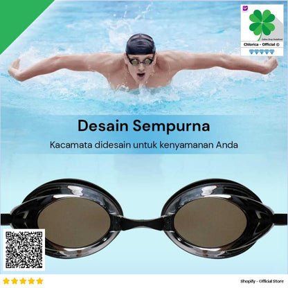 PEISO Kacamata Renang Anti Fog UV Protection MC 900