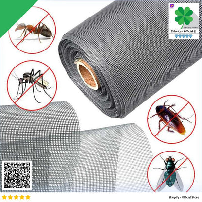 AWECOZEZQ Kasa Nyamuk Jaring Jendela Ventilasi Mosquito Net PP Nano AW15