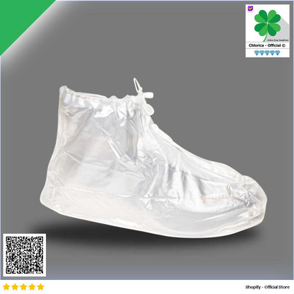 Rhodey Jas Hujan Sepatu Anti Air Shoes Cover PVC with Zipper FV031