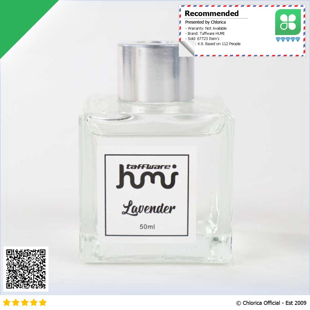 Taffware HUMI Pengharum Ruangan Reed Diffuser 50ml DF 100