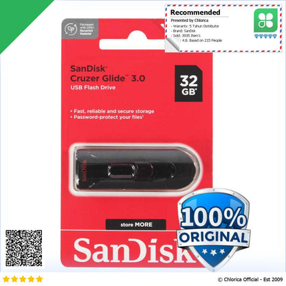 SanDisk Cruzer Glide Flashdisk USB 3.0 SDCZ600