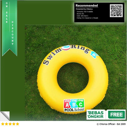 VKTECH Ban Renang Anak Pelampung PVC Inflatable Swimming Ring V03