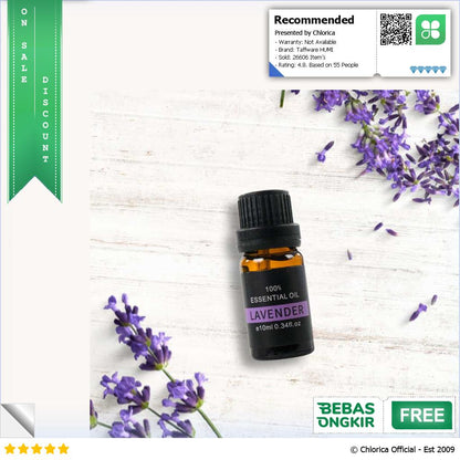 Taffware HUMI RHJY Pure Essential Oils Minyak Aromatherapy 10ml RH 11