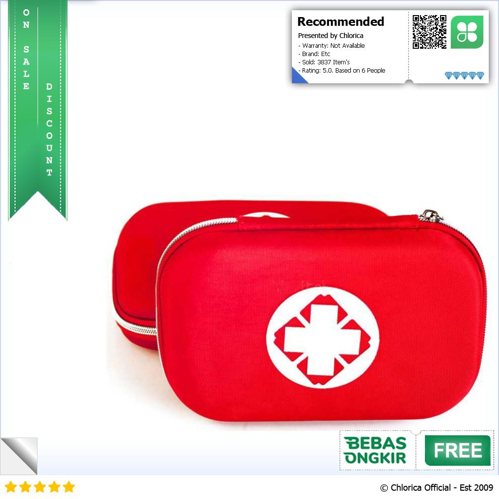 FervorFox Set Perlengkapan P3K First Aid Kit 18 in 1 B33158