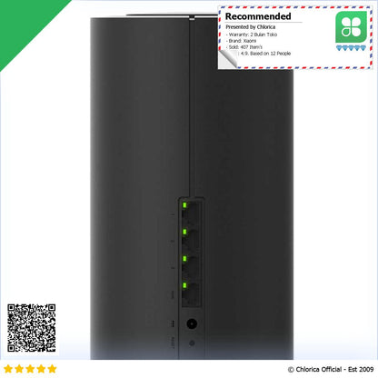 Xiaomi Mi Router WiFi Repeater Gigabit 1733Mbps 802.11AC AC2100