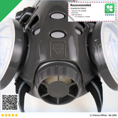 ASL Masker Gas Respirator Half Face with Activated Carbon Filter SF308