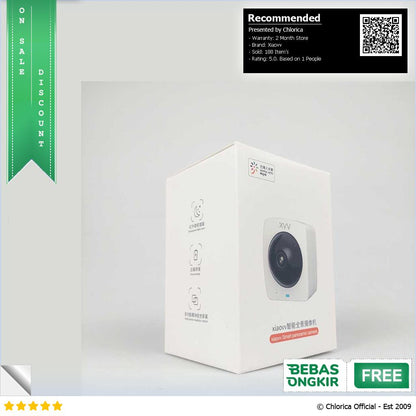 Xiaovv Mijia Smart IP Camera Panoramic 360 Degree 1080P XVV 1120S A1