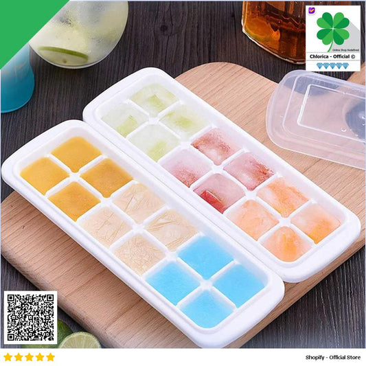 SSGP Cetakan Es Batu Kotak Ice Cube Square Tray Mold Model Grid DY0972