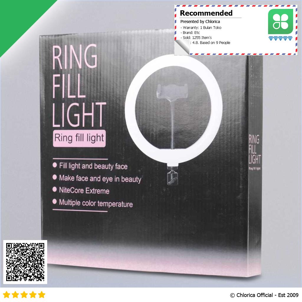 Lacyfans Halo Ring Light LED 120LED 10Inch with Holder and Mini Tripod F 260