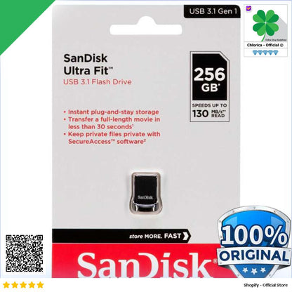 SanDisk Ultra Fit Flashdisk USB 3.1 Gen 1 SDCZ430