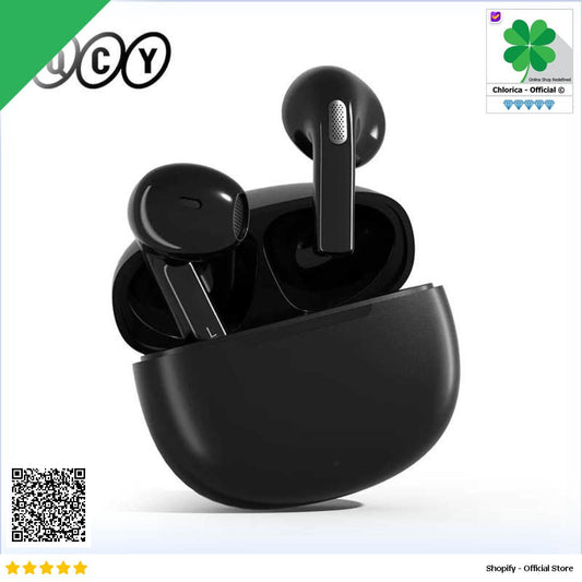 QCY Ailypods Headset TWS Bluetooth Earphone Wireless Noise Reduction T20