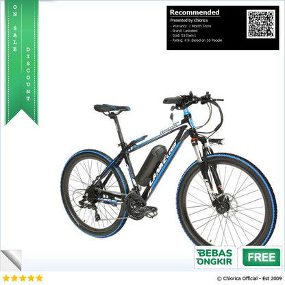 Lankeleisi Sepeda Listrik Gunung MTB 48V 10Ah MX3.8