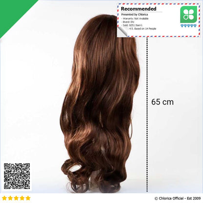 FYNHA Wig Rambut Palsu Model Wavy 65 cm HB 004