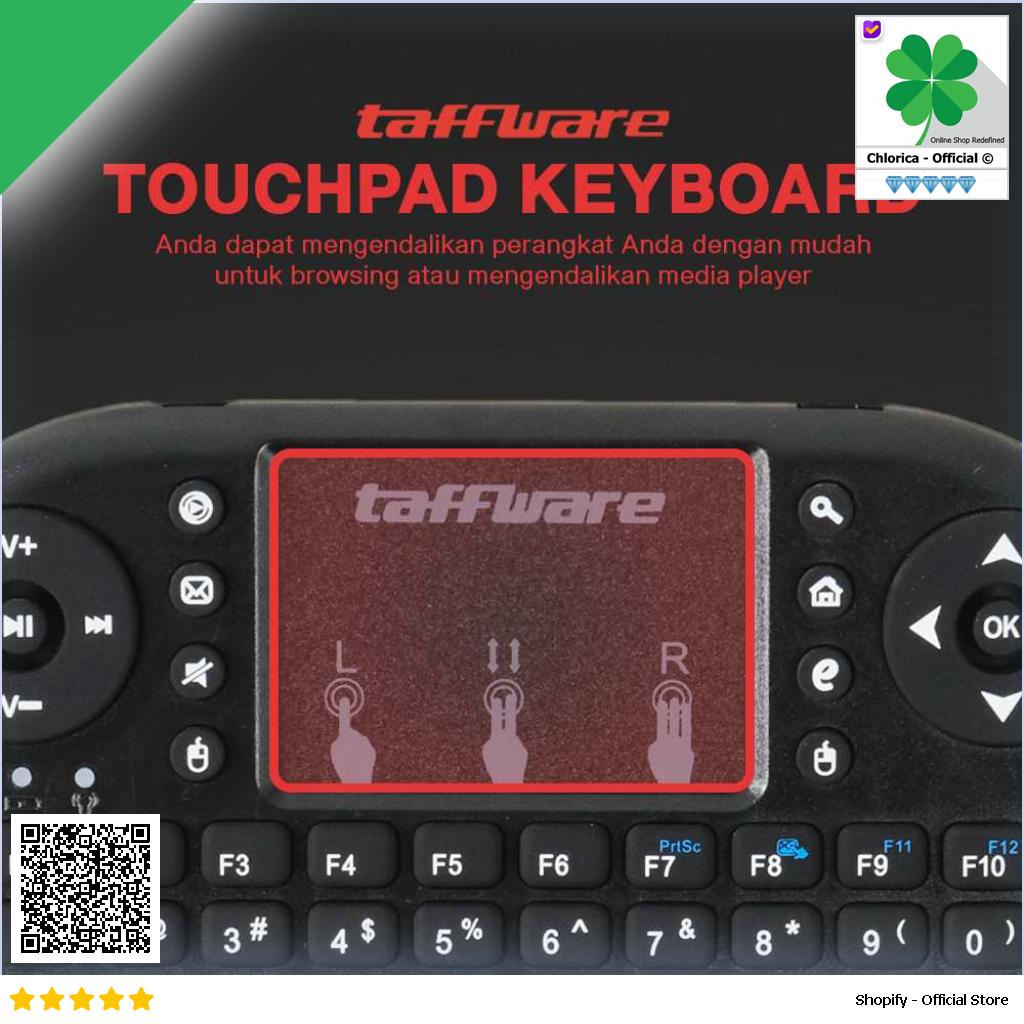 Taffware Mini Keyboard Touch Pad Wireless 2.4 GHz i8