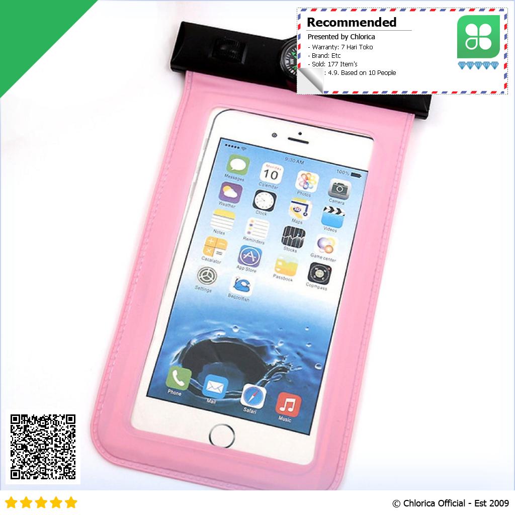 Waterproof Bag for Smartphone 5.5 Inch with Compass