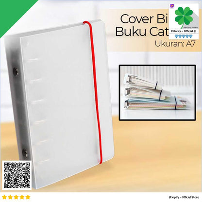 PHANTACI Cover Binder Buku Catatan Jurnal Harian Notebook Spiral ZB041