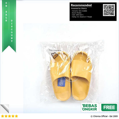 Rhodey Breath Sandal Rumah Anti Slip Slipper EVA Soft Unisex