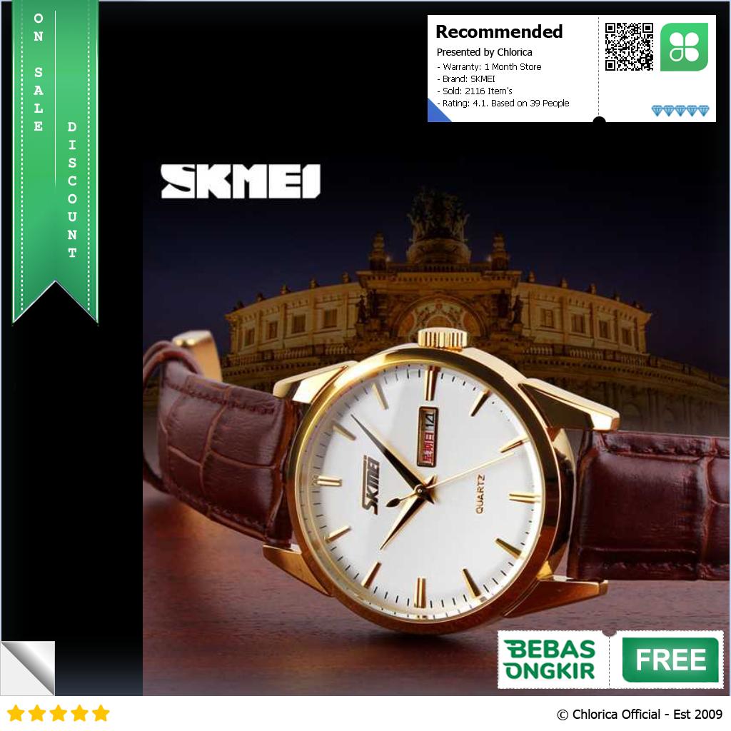 SKMEI Jam Tangan Analog Pria 9073CL