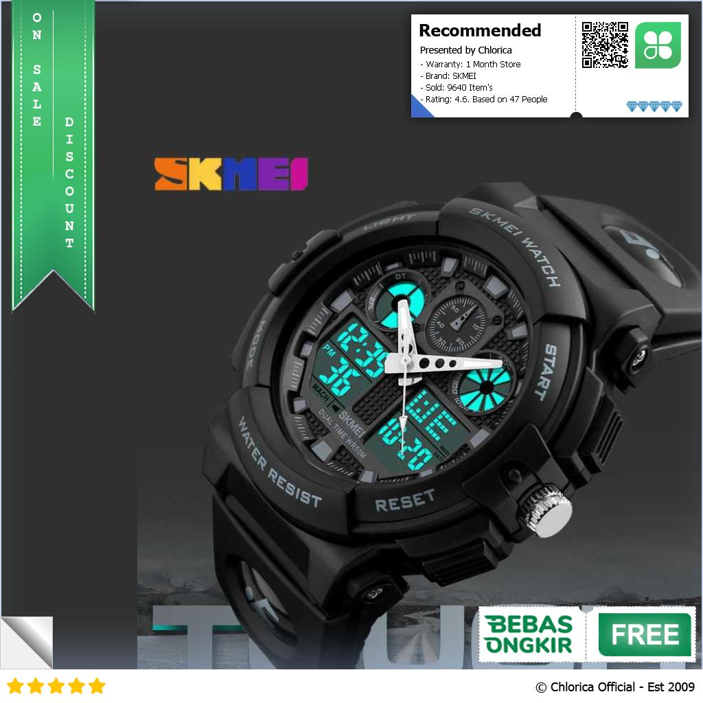 SKMEI Jam Tangan Analog Digital Pria AD1270