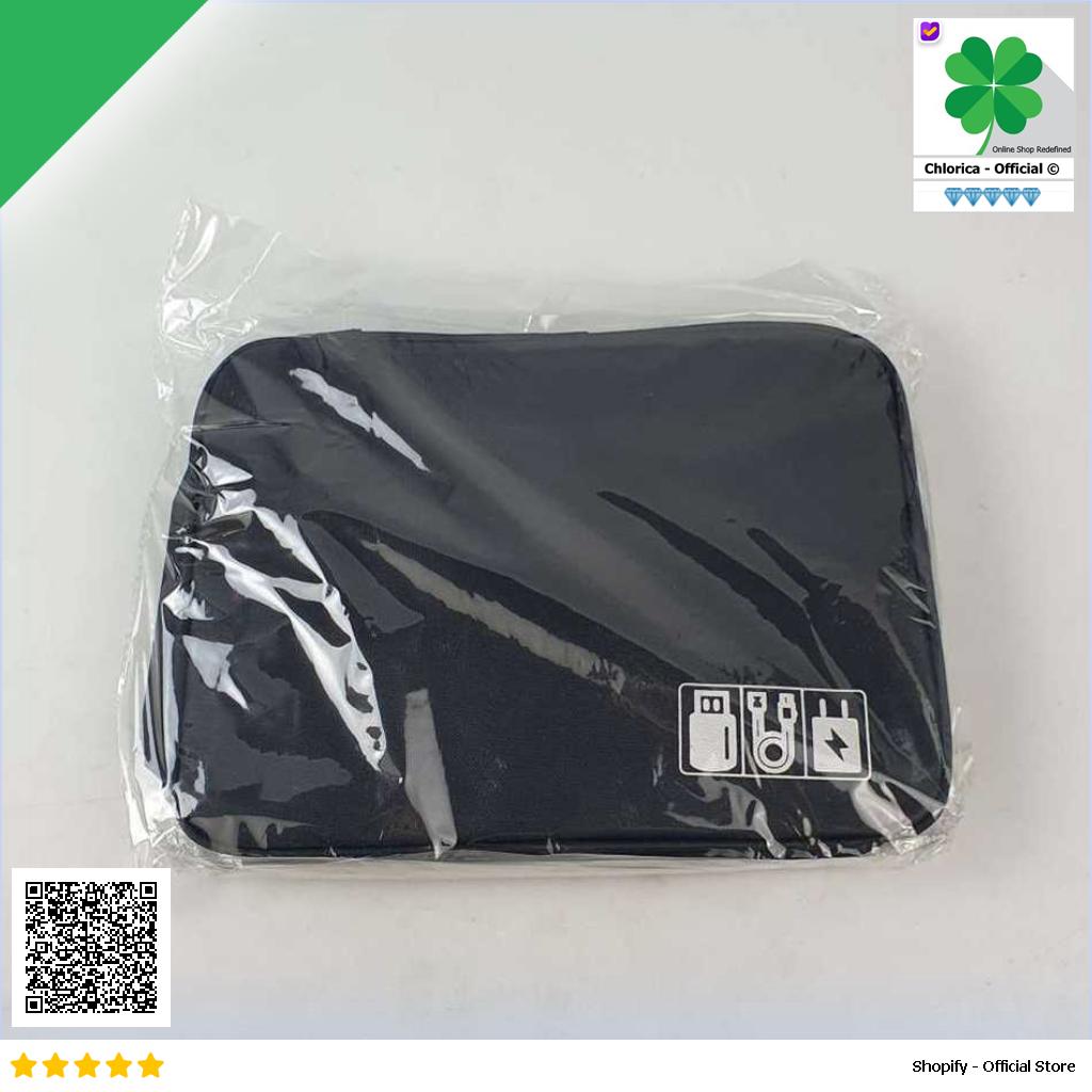 YIWU RUNHUI Tas Organizer Gadget Storage Bag Waterproof 24.5x18.5x10cm CT062