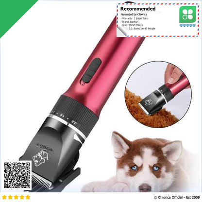 BaoRun Pro Alat Cukur Elektrik Bulu Hewan Pet Dog Clipper P6