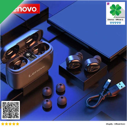 Lenovo TWS Earphone True Wireless Bluetooth 5.0 Charging Dock HT18