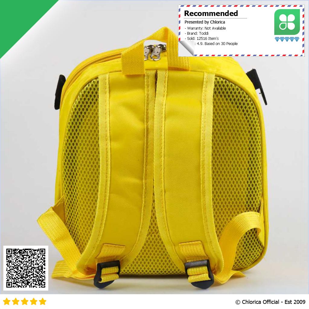 Toddi Tas Ransel Sekolah Anak Backpack Model Bus Tayo E 300