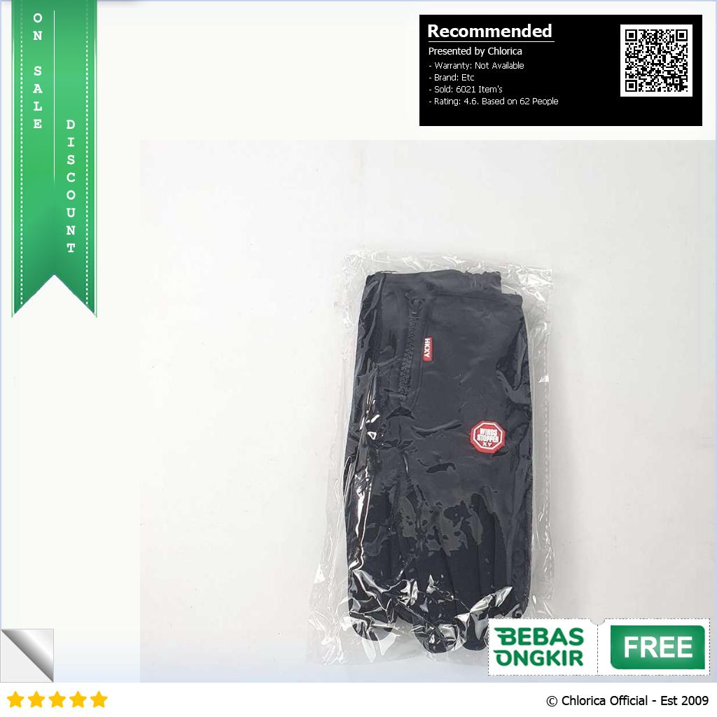 HKXY Sarung Tangan Motor Sepeda Anti Slip Touchscreen Gloves 1 Pair