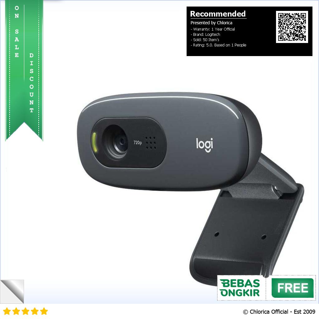 Logitech Mini Webcam HD 720P with Microphone C270