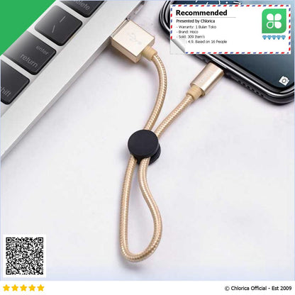 Hoco Premium Kabel Data USB Type C Multifungsi Fast Charging 3A 25cm X35