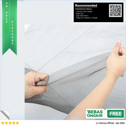 AWECOZEZQ Kasa Nyamuk Jaring Jendela Ventilasi Mosquito Net PP Nano AW15