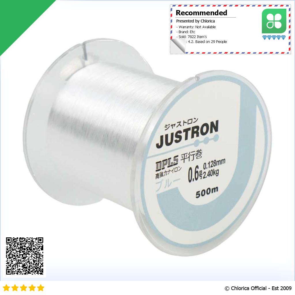 JUSTRON Senar Tali Pancing Nylon Series Braided 500M DPLS